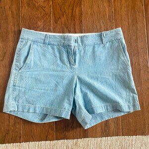 Jcrew Chambray Shorts